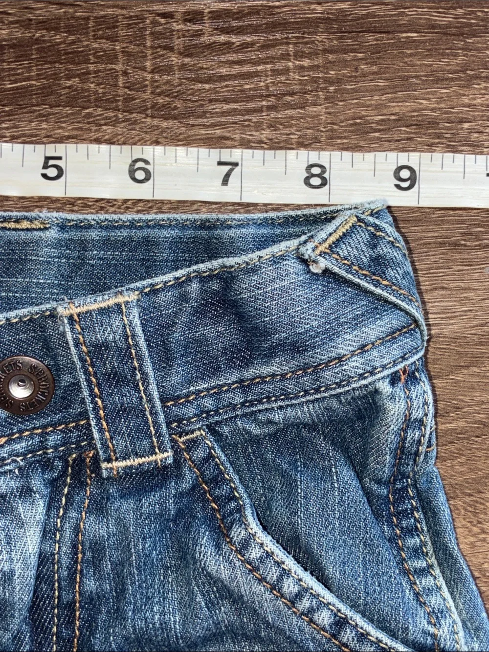 Y2K Sprockets 2T Kids Blue Denim Jeans - Classic Straight Fit